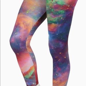 Galaxy rainbow leggings limited
